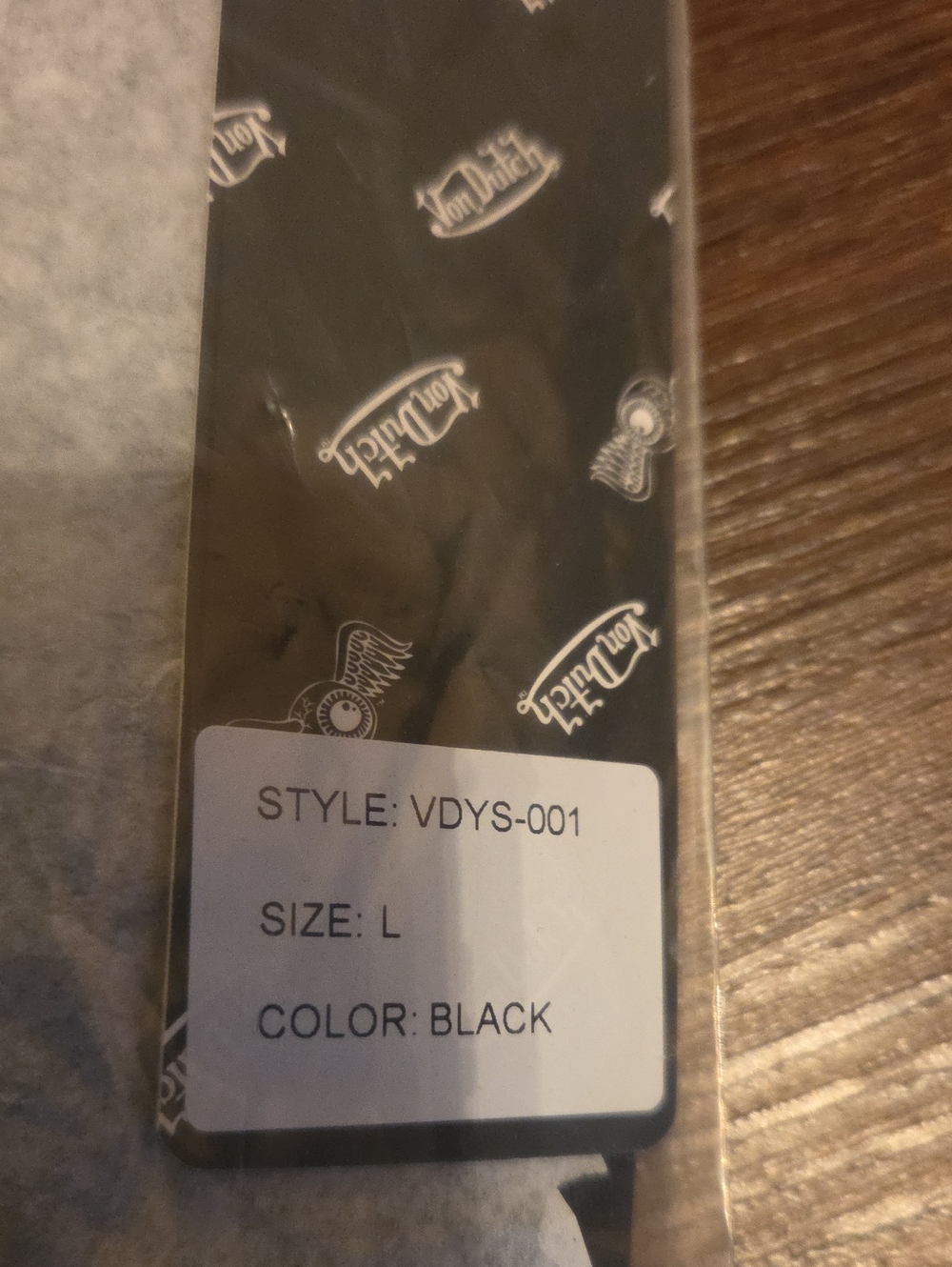 Von Dutch Black Lounge Pant Set - Picture 12 of 13